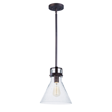 MAXIM Seafarer 1-Light 10" Wide Oil Rubbed Bronze Pendant Light 26115CDOI